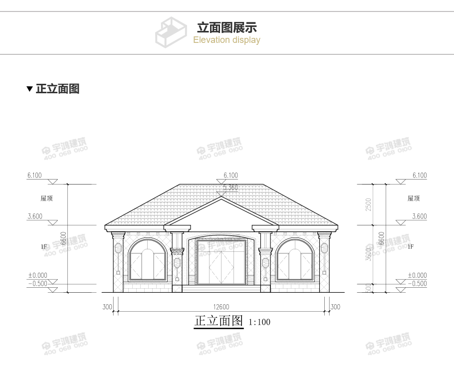 12萬(wàn)精致農(nóng)村一層平房設(shè)計(jì)圖，簡(jiǎn)單時(shí)尚實(shí)用