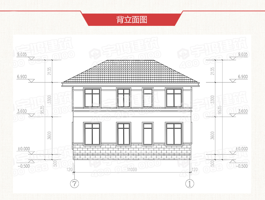 120平米農(nóng)村房屋設(shè)計(jì)圖紙，實(shí)用耐看還造價(jià)低